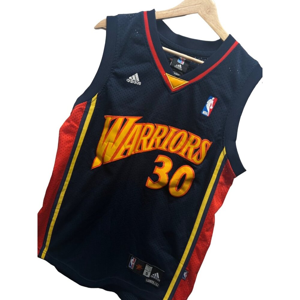 Adidas Stephen Curry Golden State Warriors Basketball Jersey